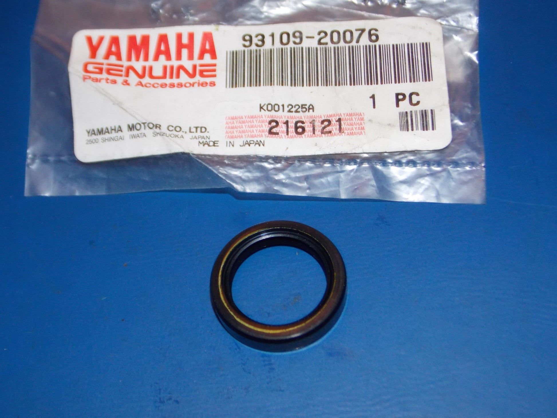 NOS YAMAHA 1992-2020 IT157/200 YZ100/125/250 FJ600  OIL SEAL  93109-20076 - MotoRaider