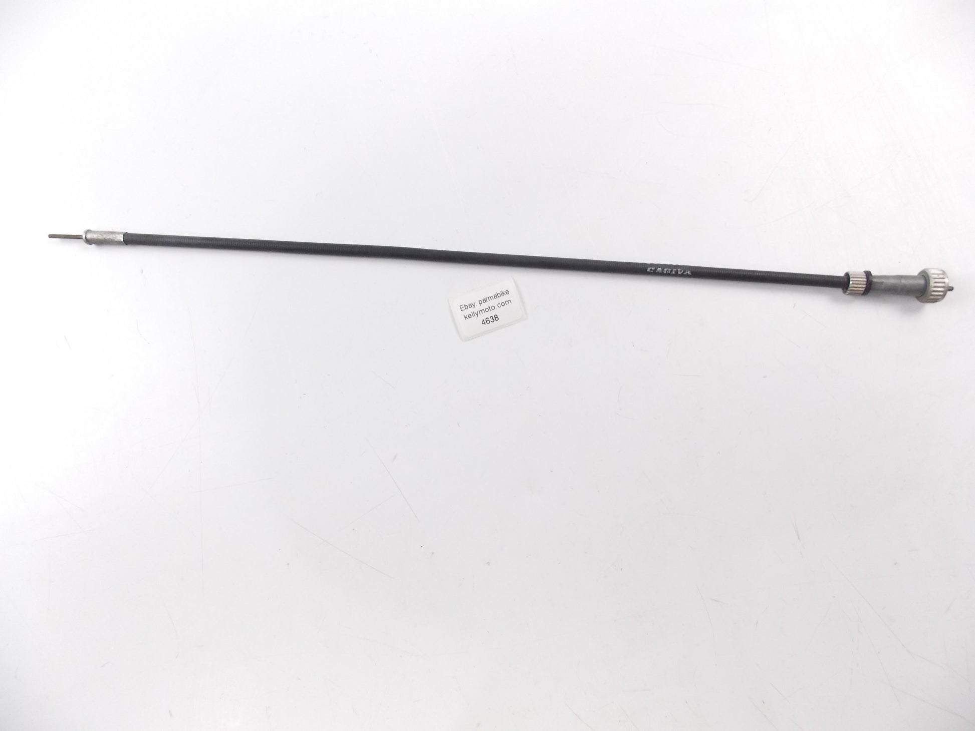 NOS OEM CAGIVA REVOLUTION TACHOMETER CABLE ASSY LENGTH 20 INCHES - MotoRaider
