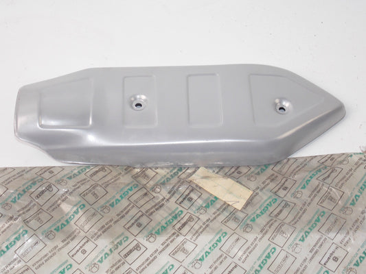 NOS CAGIVA MORINI 1988 CAMEL 501 ELECT. START LH EXHAUST PIPE PROTECTION 150570 - MotoRaider