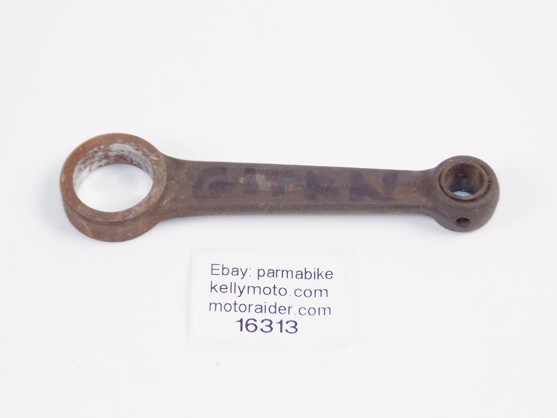 GITAN MOTOR ENGINE CONNECTING ROD OVERALL LENGTH 113mm VINTAGE ITALY MOPED MOTOR - MotoRaider