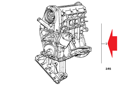 OEM BMW 316i M40 SERIES 3' E30 5' E34 SET MOUNTING PART SHORT ENGINE 11009059200 - MotoRaider
