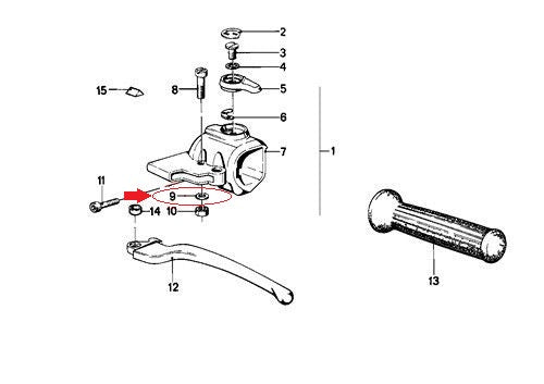 NOS OEM BMW 67-07 K100/LT/1100LT R100CS/7T/60/75/80/90S WAVE WASHER #32721230871 - MotoRaider