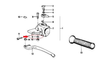 NOS OEM BMW 67-07 K100/LT/1100LT R100CS/7T/60/75/80/90S WAVE WASHER #32721230871 - MotoRaider