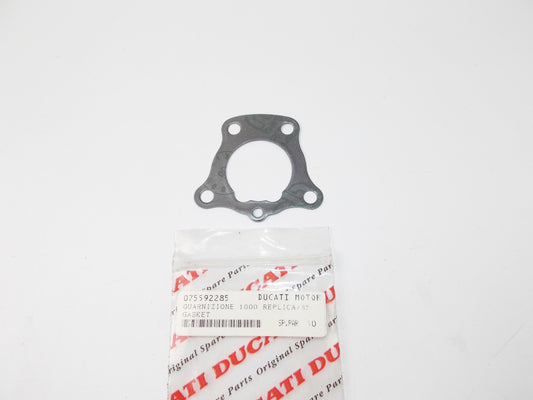 NOS OEM 1985 DUCATI 1000 REPLICA GASKET 075592285 - MotoRaider