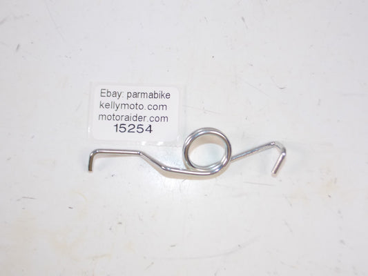 1979 BETA CR RG 250 FRAME CHASSIS LH FOOT PEG STAND RETURN SPRING VINTAGE CROSS - MotoRaider