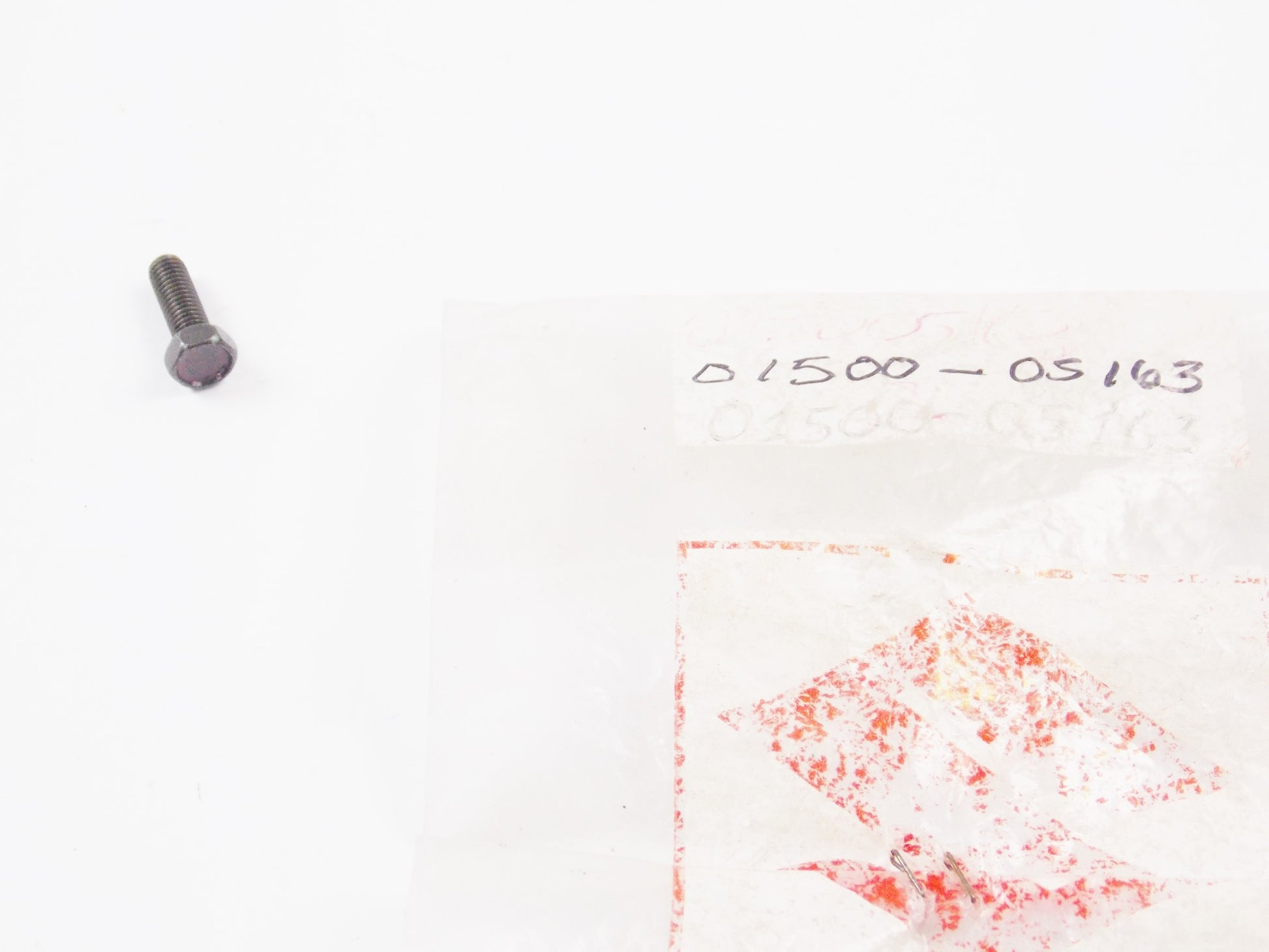 NOS OEM SUZUKI 1994-1997 AP50 1990-1998 DR350 BOLT 01500-05163 - MotoRaider