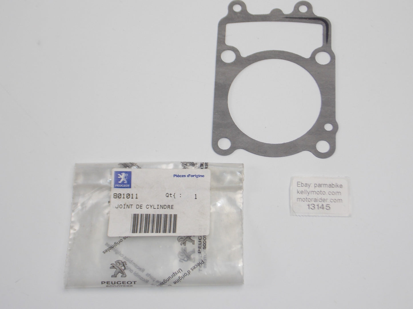 OEM PEUGEOT 801011 CYLINDER GASKET HEAD SEAL LXR125 ENGINE MOTORCYCLE MOTOR - MotoRaider