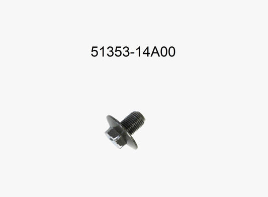 NOS OEM SUZUKI 1985 SP600 1990-1991 DR650SM STEM NUT 51353-14A00 - MotoRaider