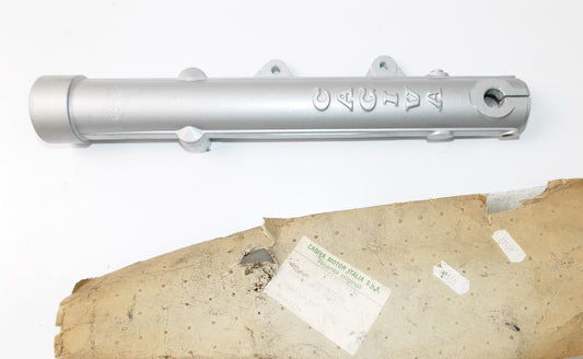 NOS OEM CAGIVA LEFT FRONT FORK SUSPENSION TUBE SLIDER 800033500 - MotoRaider