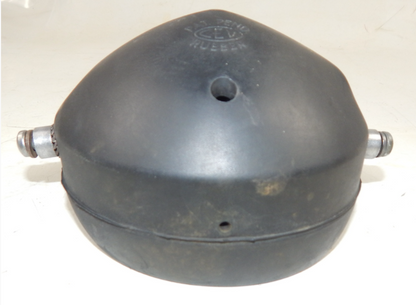 70's FANTIC MOTOR 125 TRIAL HEAD FRONT LIGHT CEV 105 BEAM RUBBER HOUSING VINTAGE - MotoRaider