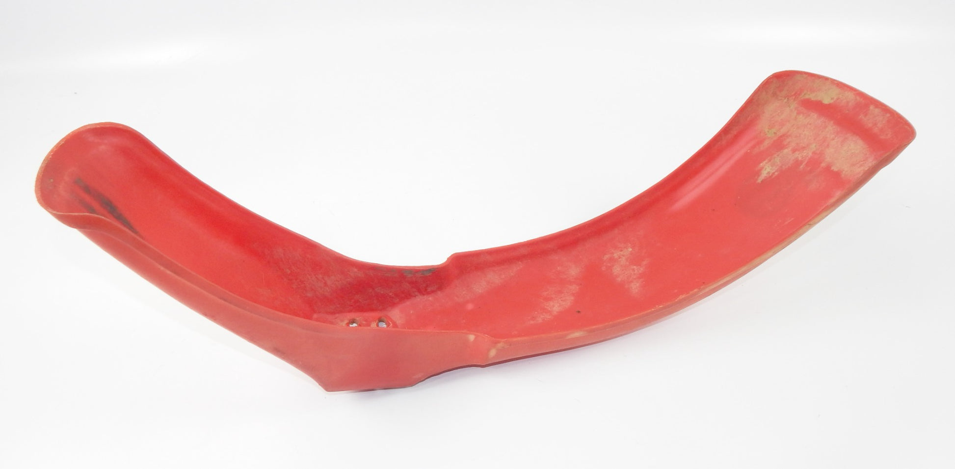 MR. ROBERT RED MUD GUARD FRONT WHEEL FENDER PLASTIC BETA L=36" VINTAGE ITALY - MotoRaider