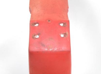 MR. ROBERT RED MUD GUARD FRONT WHEEL FENDER PLASTIC BETA L=36" VINTAGE ITALY - MotoRaider