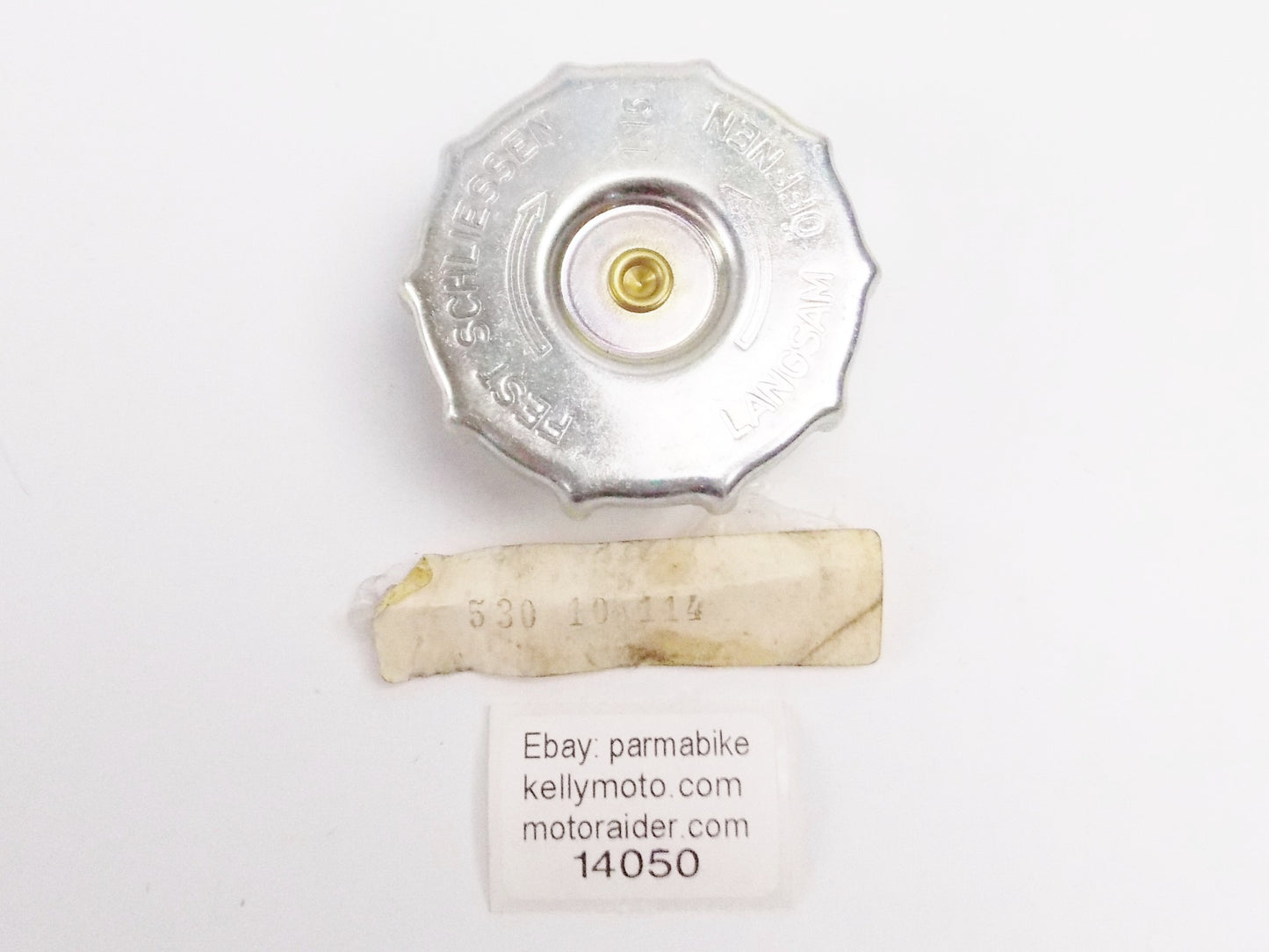 OEM ZUNDAPP KS 50 KS 80 RADIATOR CAP (1.15) 530-10-114 53010114 LAVERDA - MotoRaider