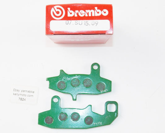 NOS OEM BREMBO FRONT PAIR BRAKE PADS 1988-1995 DR 650/750/800 07SU1509 - MotoRaider