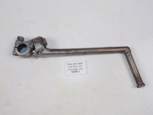1976 YAMAHA XT 500 ENGINE MOTOR KICK STARTER LEVER PEDAL CRANK VINTAGE SCRMABLER - MotoRaider