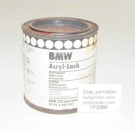 OEM BMW PAINT CAN 250ml ACRYLIC VARNISH BMW 222  51912307051 - MotoRaider