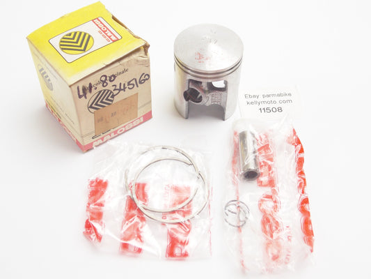 NOS MALOSSI 345160 PISTON+RINGS+PIN+CLIPS SET CPL D 41.8mm PIAGGIO CIAO/SI/BOXER - MotoRaider