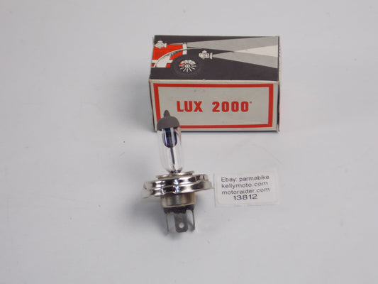 LUX 2000 H5 HALOGEN 12V 60/55W P 45T MOTORCYCLE AUTOMOTIVE YAMAHA DUCATI LAVERDA - MotoRaider