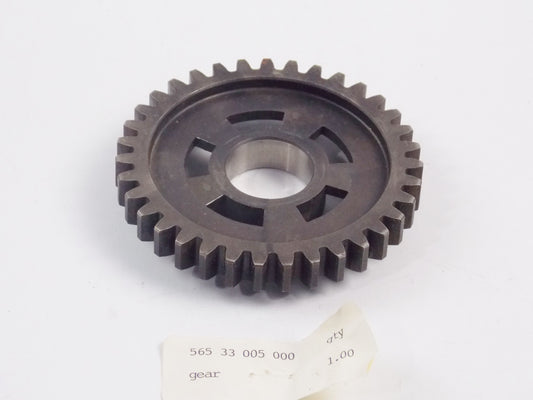 NOS OEM KTM 1st GEAR TRANSMISSION COUNTERSHAFT 35T 56533005000 565.33.005.000 - MotoRaider