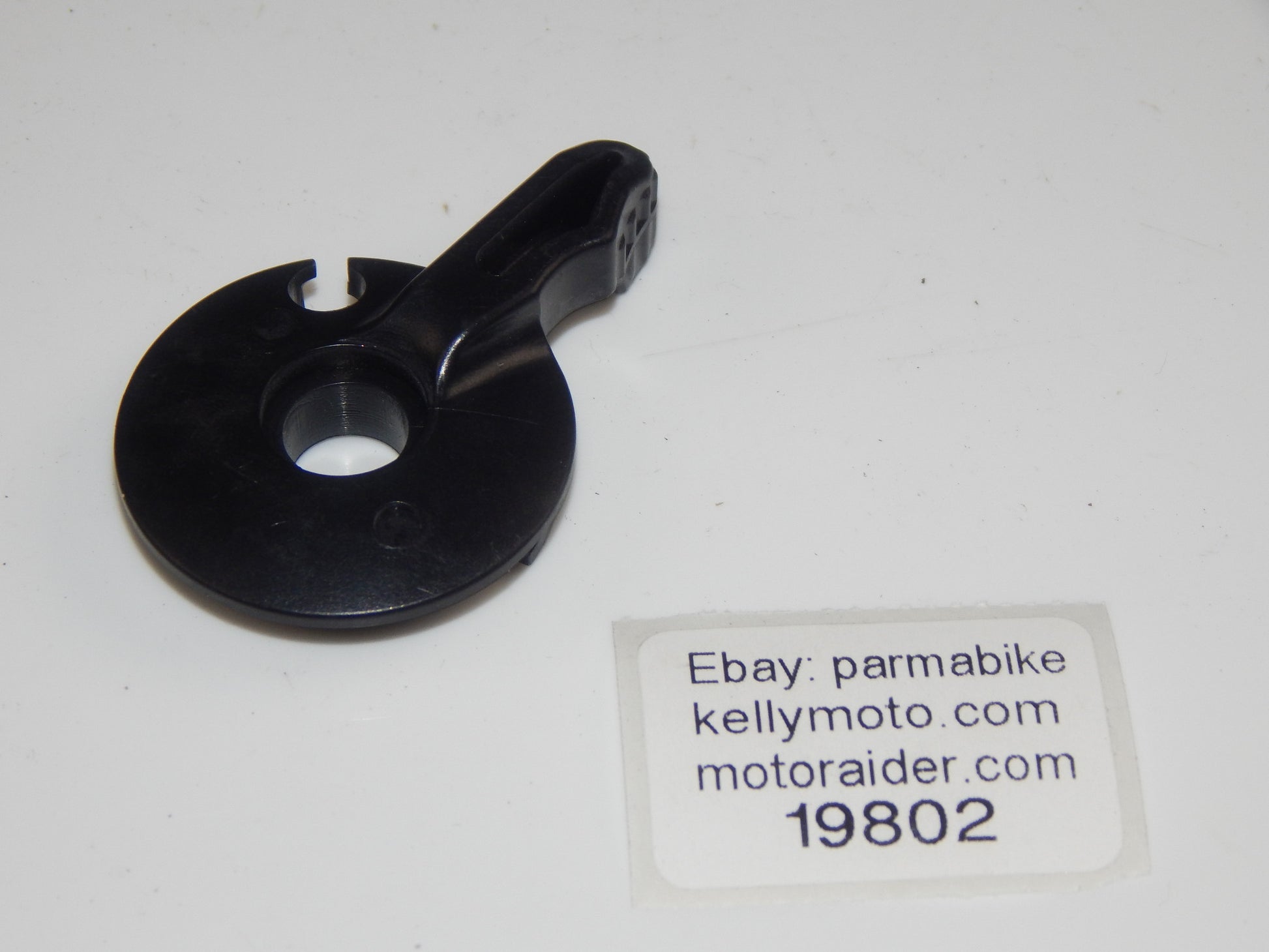 NOS YAMAHA MOTORCYCLE SCOOTER MOPED CHOKE CONTROL LEVER BLACK PLASTIC VINTAGE - MotoRaider