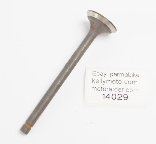 OEM LAVERDA MOTOR INTAKE EXHAUST VALVE STEM D=6mm OVERALL L=91mm HEAD D=24mm - MotoRaider