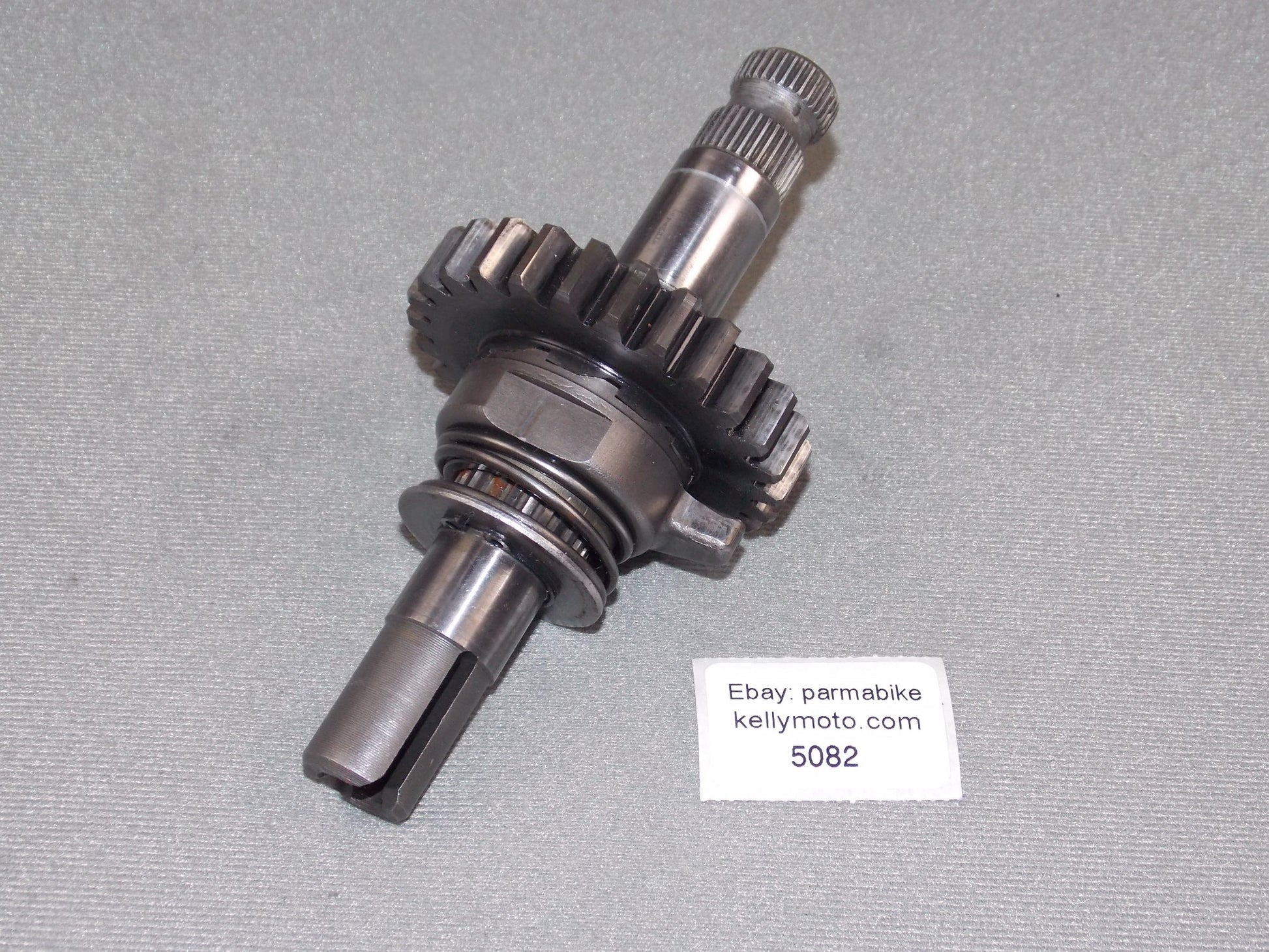 OEM YAMAHA 1976 YZ400 MOTOR ENGINE KICK STARTER SHAFT GEAR YZ 400 - MotoRaider