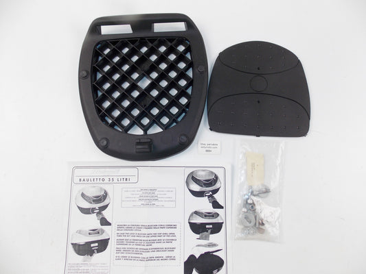 NOS OEM MALAGUTI SCOOTER LUGGAGE CARRIER MOUNTING RACK FOR TOP CASE 35 LITER - MotoRaider