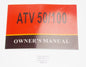OEM AEON OWNER USER MANUAL BOOK ATV ATV-50 ATV-100 QUAD FOUR WHEELER - MotoRaider