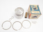 NOS ASSO WERKE PISTON + RINGS + PIN + CLIPS DIAMETER 55.4 mm 4 stroke motor - MotoRaider