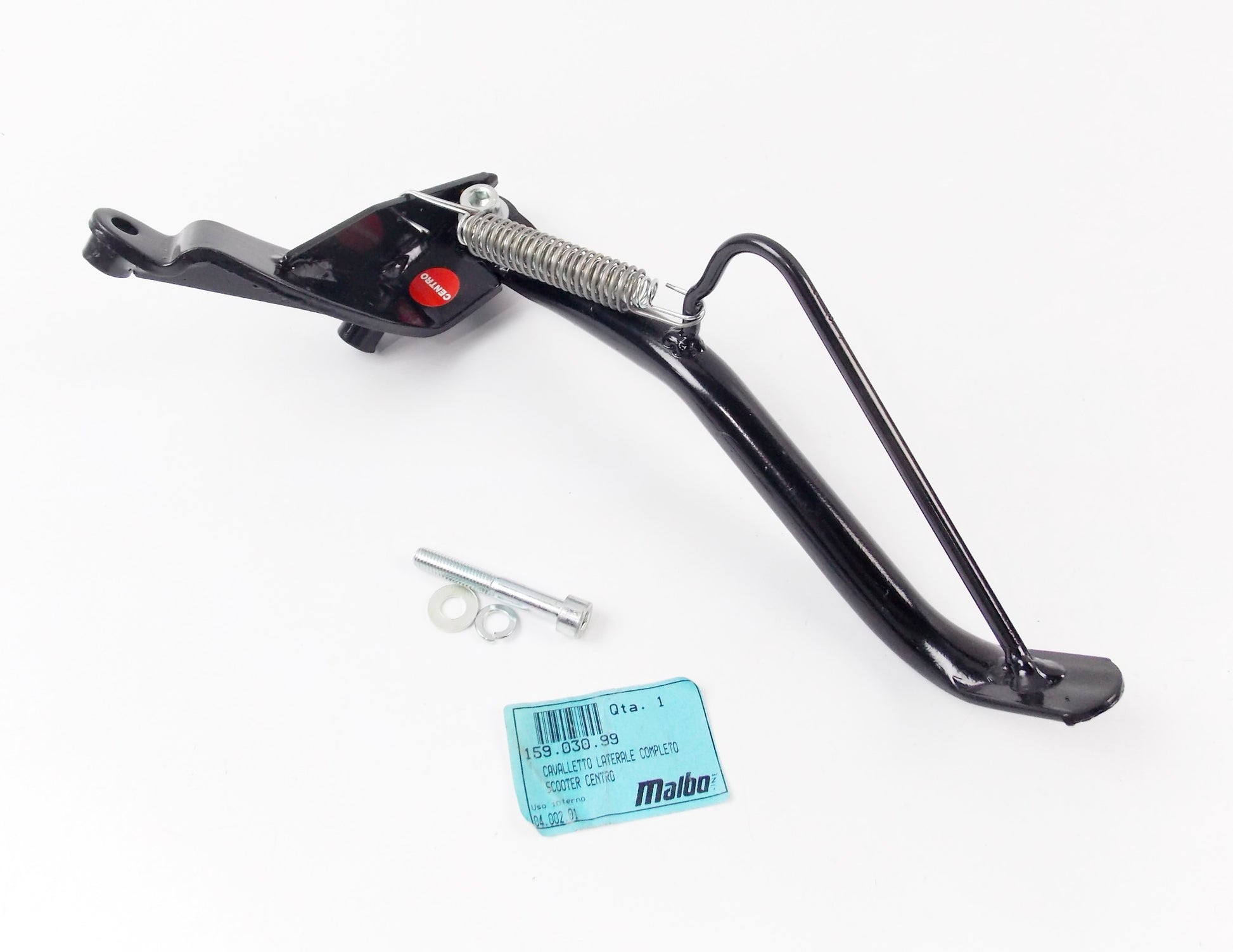 NOS OEM MALAGUTI 1999 CENTRO SL / 99 TIPO 49 KAT FRAME SIDE STAND SET 159.030.99 - MotoRaider