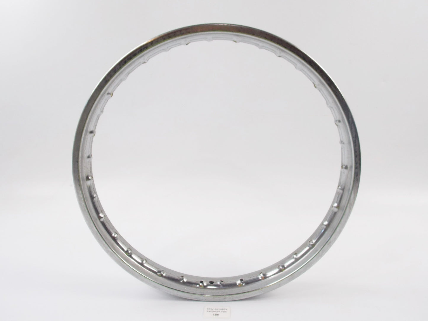 TAKASAGO CHROME STEEL WHEEL RIM 36 SPOKES 140x16 4F 203 YAMAHA YZ80 36 SPOKES - MotoRaider
