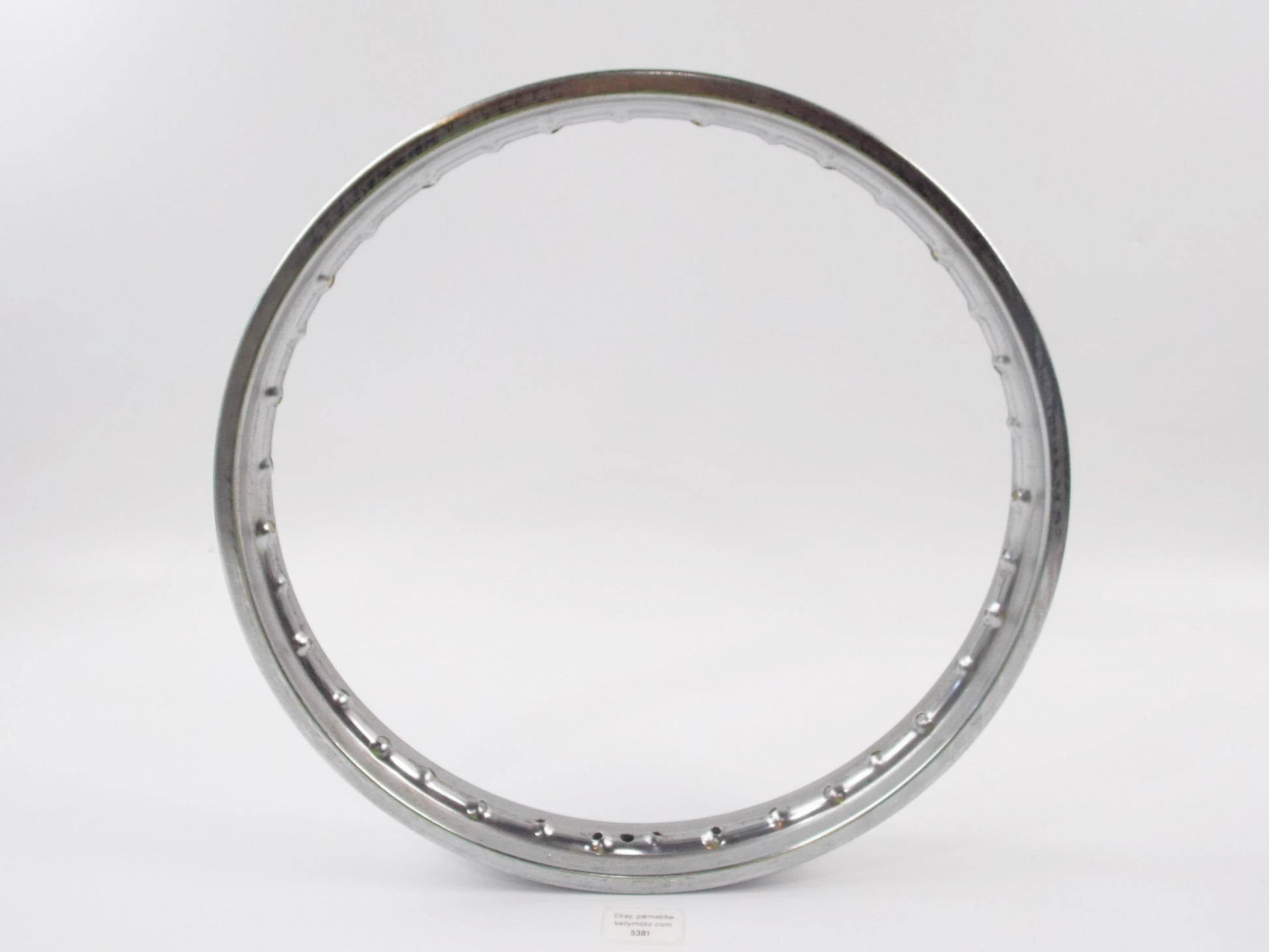 TAKASAGO CHROME STEEL WHEEL RIM 36 SPOKES 140x16 4F 203 YAMAHA YZ80 36 SPOKES - MotoRaider