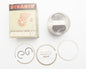 NOS DINAMIN PISTON+RINGS+PIN 18mm+CLIPS SET CPL D. 54 mm MOTO BI 124 4-STROKE - MotoRaider