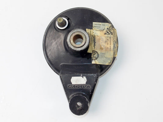 OEM CAGIVA 1985 ALETTA ROSSA ELEFANT 125 REAR WHEEL BRAKE PLATE 800042378 - MotoRaider