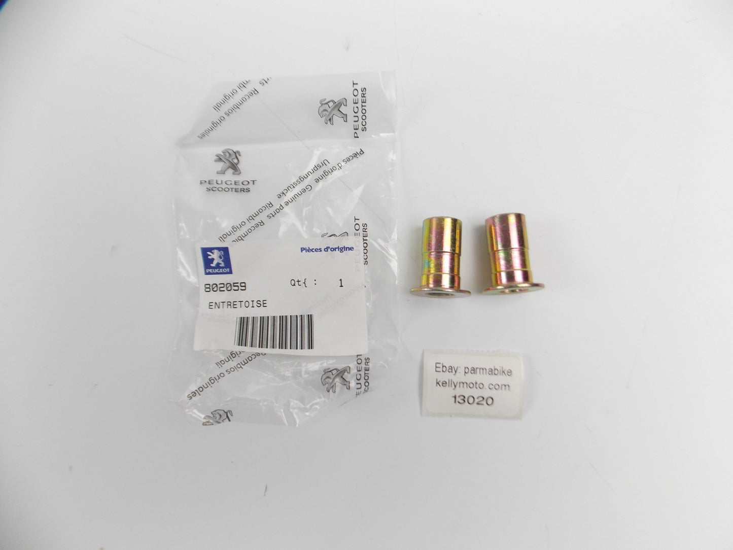 OEM PEUGEOT 2010-2017 TWEET 50 REAR SHOCK STAND SPACER BUSHING 802059 - MotoRaider