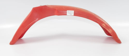 MR. ROBERT RED MUD GUARD FRONT WHEEL FENDER PLASTIC BETA L=36" VINTAGE ITALY - MotoRaider
