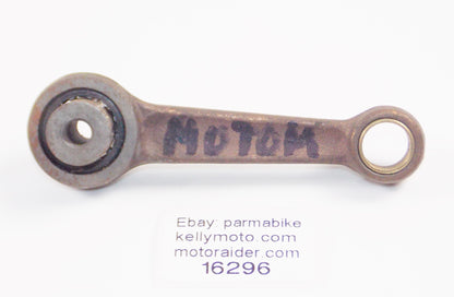 CONNECTING ROD + PIN + BEARING MOTOM MOTOR OVERALL LENGTH 101mm VINTAGE ITALY - MotoRaider