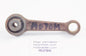 CONNECTING ROD + PIN + BEARING MOTOM MOTOR OVERALL LENGTH 101mm VINTAGE ITALY - MotoRaider