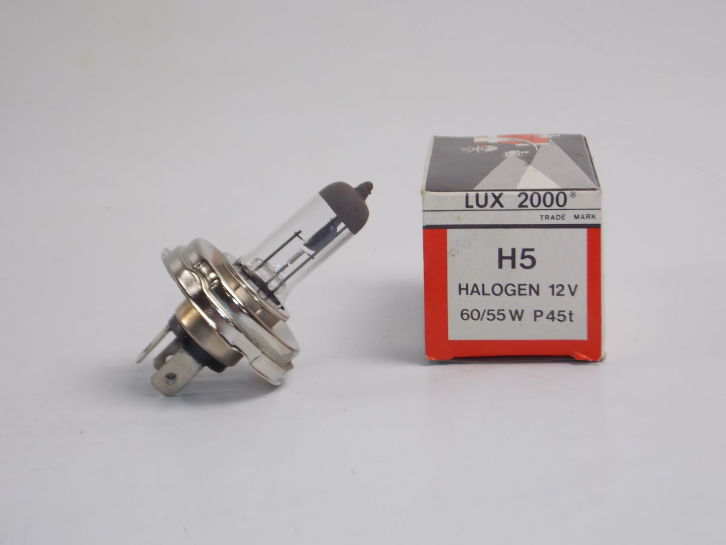 LUX 2000 H5 HALOGEN 12V 60/55W P 45T MOTORCYCLE AUTOMOTIVE YAMAHA DUCATI LAVERDA - MotoRaider