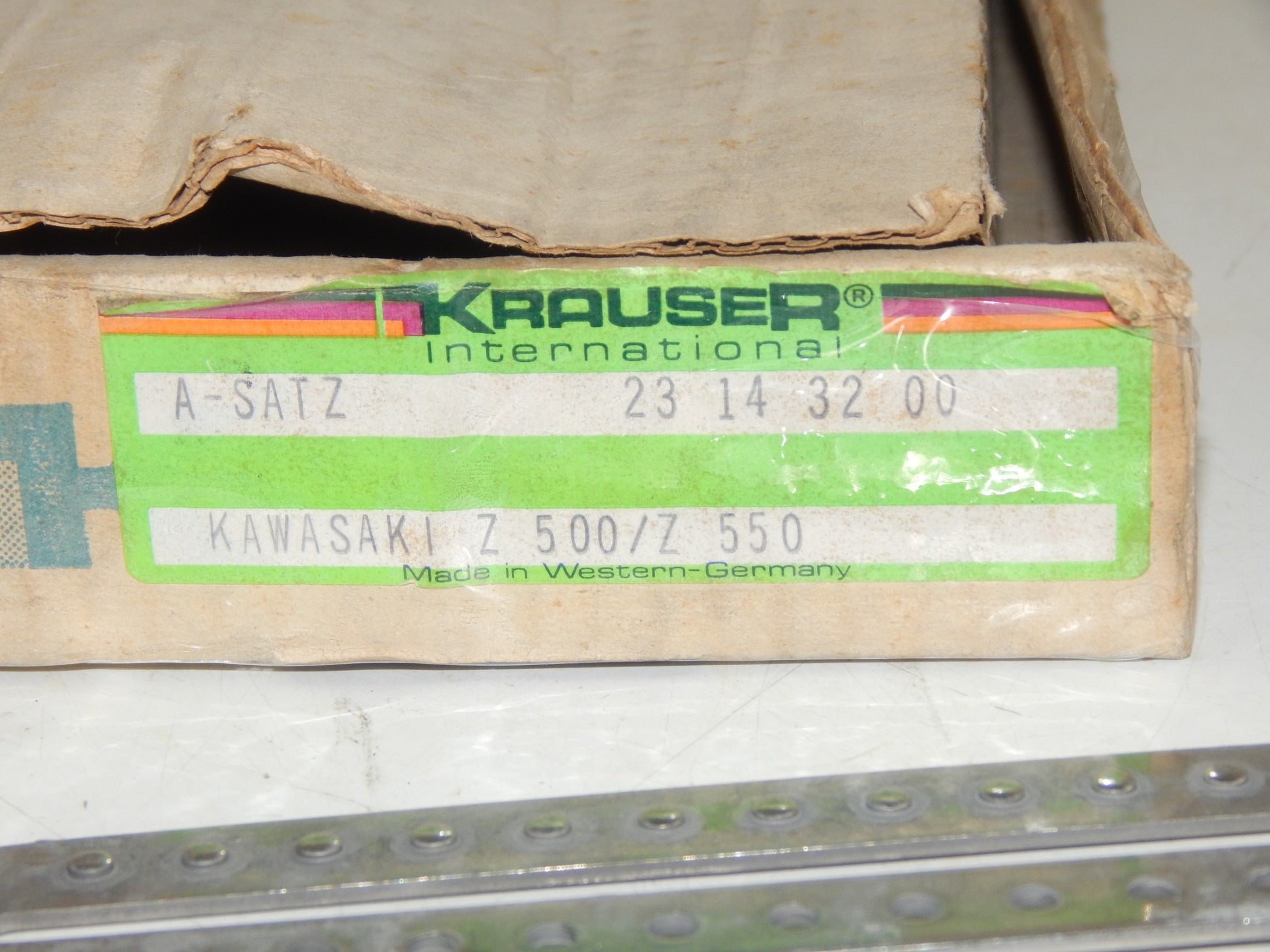 KRAUSER HARD LUGGAGE MOUNTING BRACKETS HARDWARE KIT KAWASAKI Z500-Z550 23143200 - MotoRaider