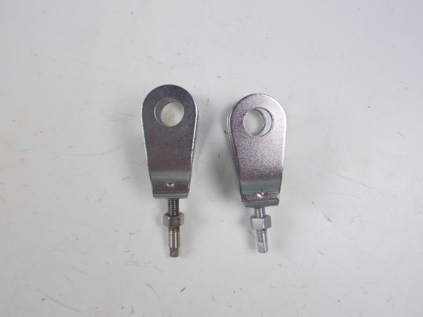 VINTAGE MORTORCYCLE 1970's BETA REAR WHEEL AXLE CHAIN ADJUSTERS MOTOCROSS ENDURO - MotoRaider
