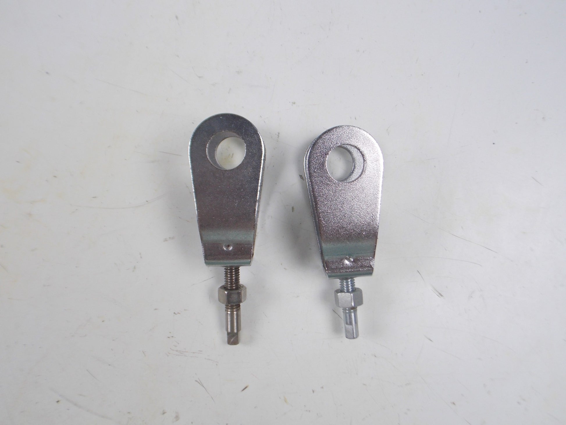 VINTAGE MORTORCYCLE 1970's BETA REAR WHEEL AXLE CHAIN ADJUSTERS MOTOCROSS ENDURO - MotoRaider