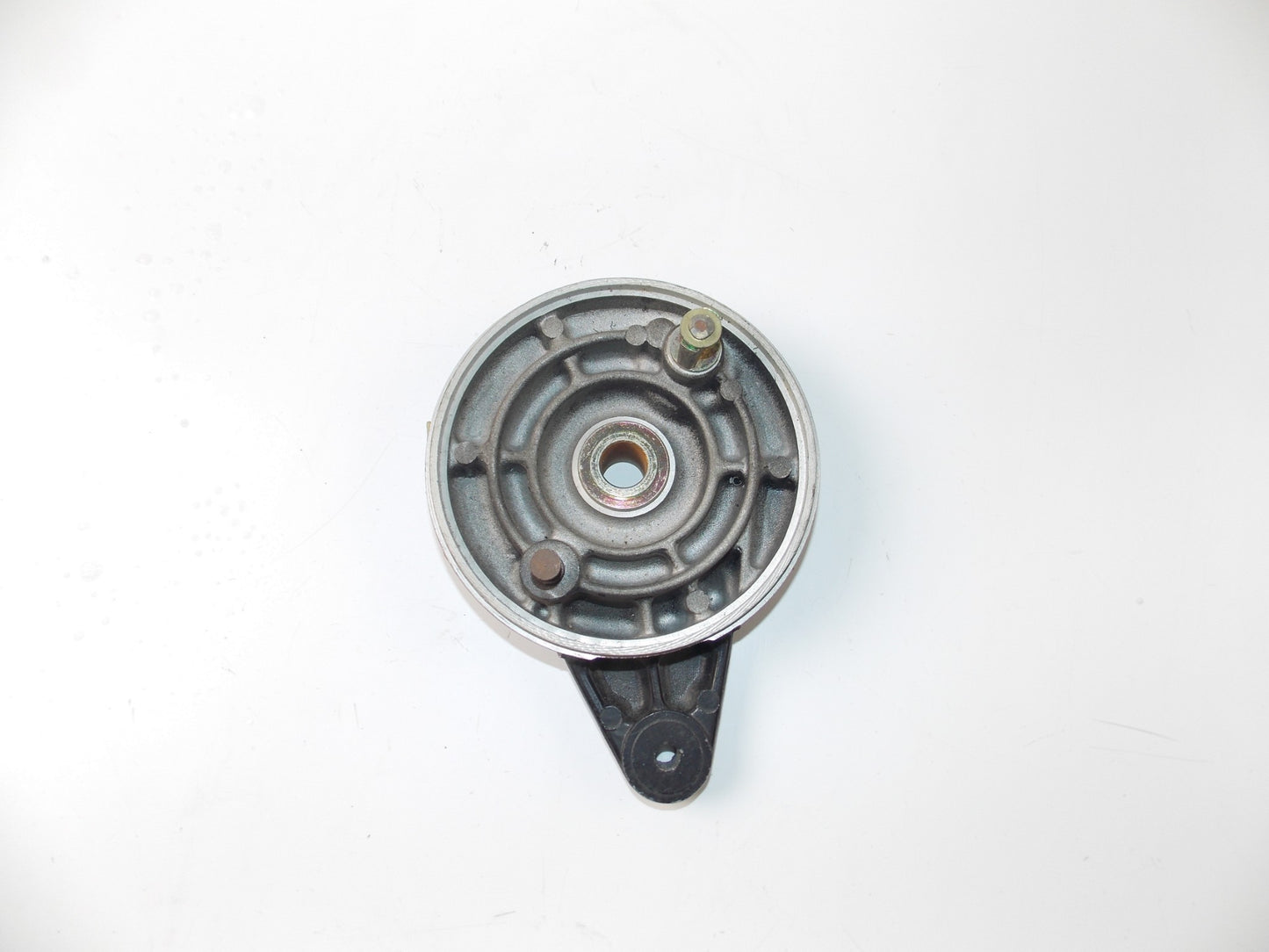 OEM CAGIVA 1985 ALETTA ROSSA ELEFANT 125 REAR WHEEL BRAKE PLATE 800042378 - MotoRaider