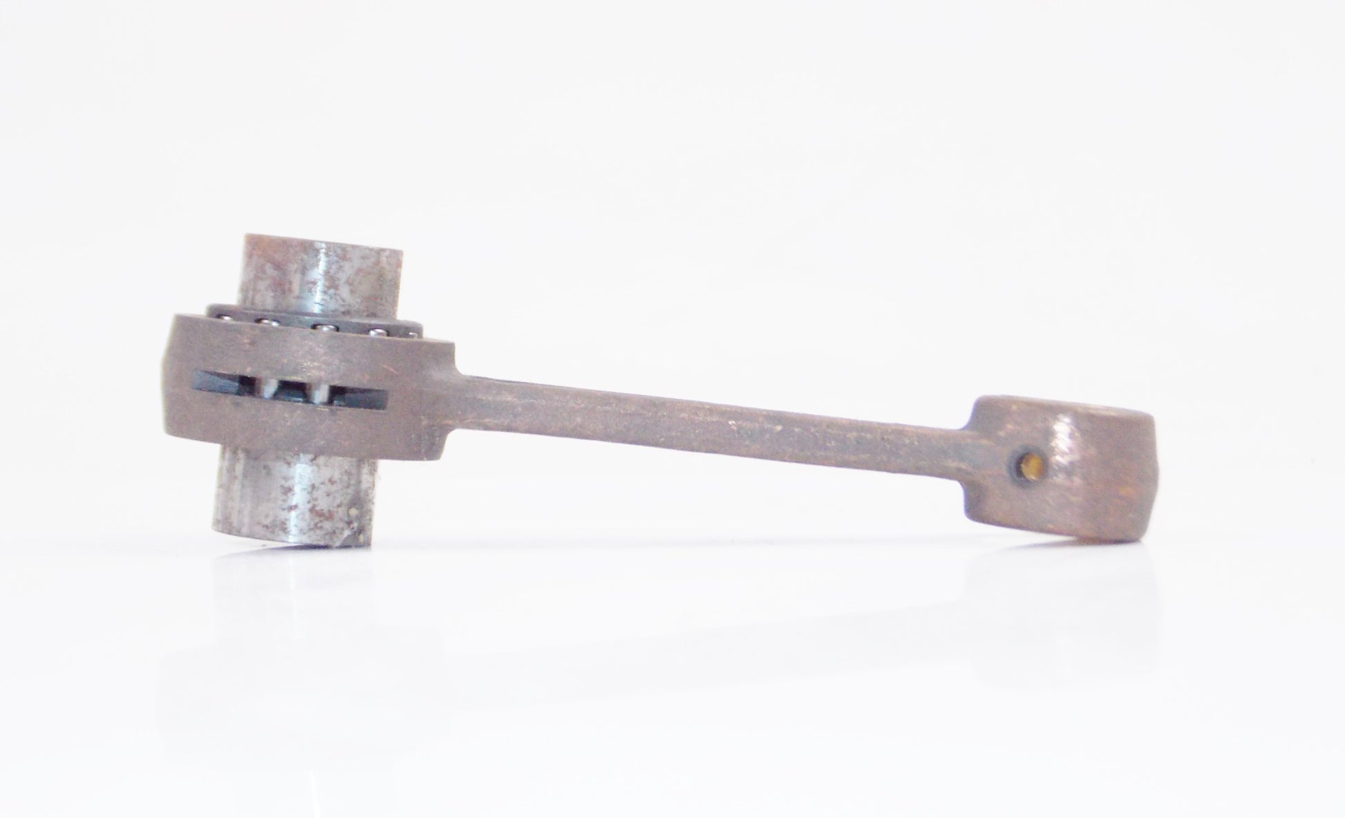CONNECTING ROD + PIN + BEARING MOTOM MOTOR OVERALL LENGTH 101mm VINTAGE ITALY - MotoRaider
