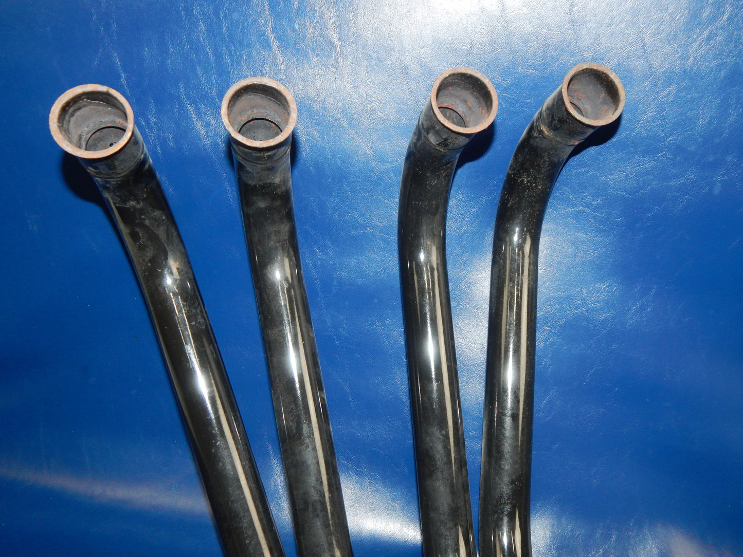 YAMAHA FJ 1100 MARVING BLACK 4 in 1 HEADER PIPE PIPE EXHAUST Y4068N VINTAGE - MotoRaider