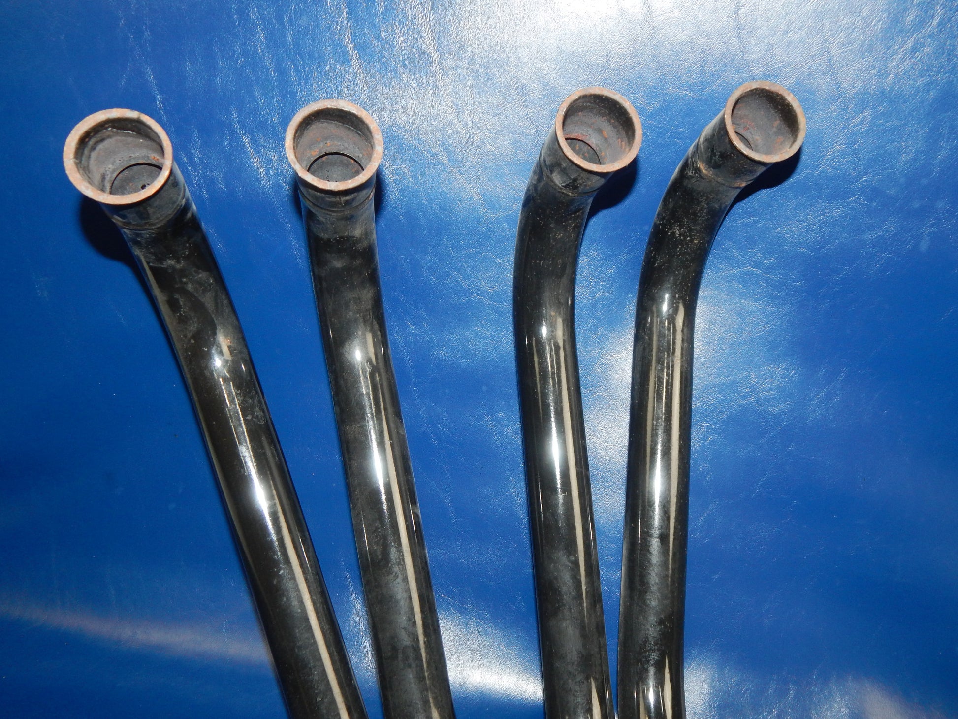 YAMAHA FJ 1100 MARVING BLACK 4 in 1 HEADER PIPE PIPE EXHAUST Y4068N VINTAGE - MotoRaider