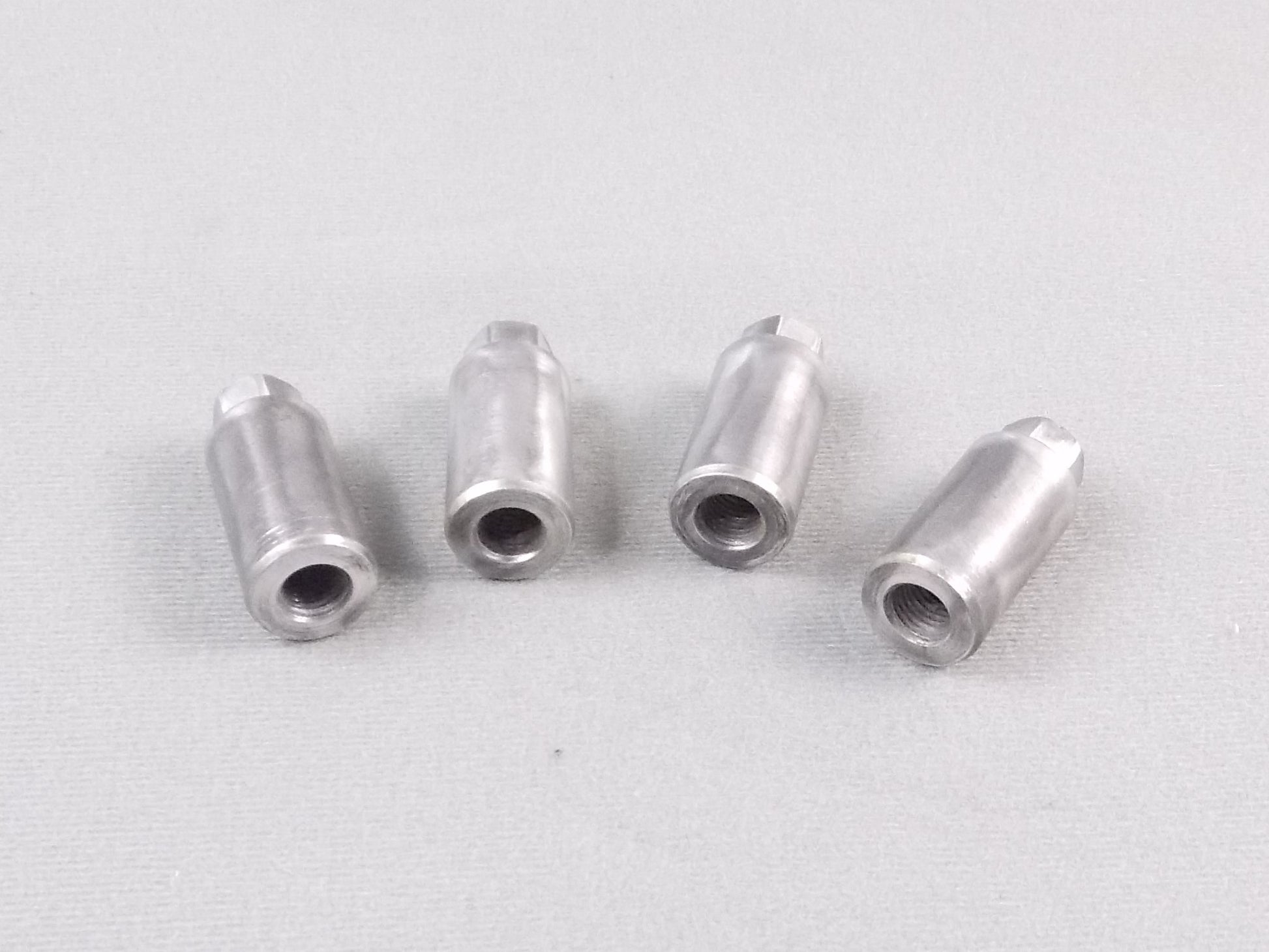 OEM YAMAHA 1976 YZ 400 ENGINE CYLINDER NUTS MOTOR TOP END - MotoRaider