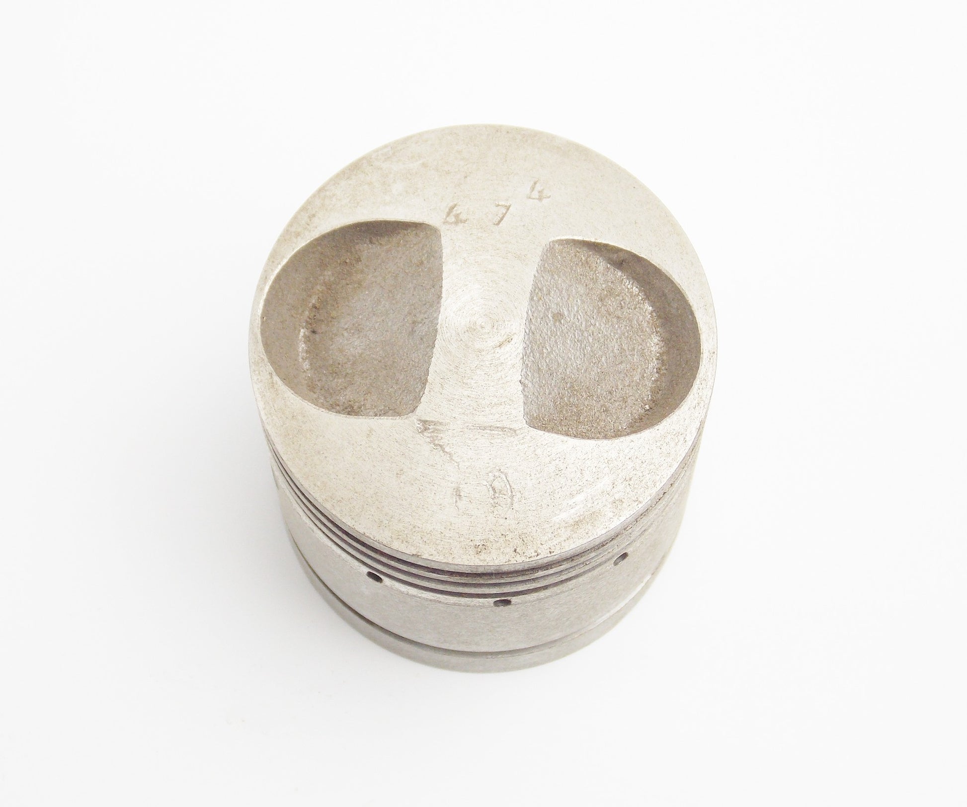 NOS DINAMIN PISTON + RINGS + PIN D. 47.4 mm CAPRIOLO AEROMERE MOTOR - MotoRaider
