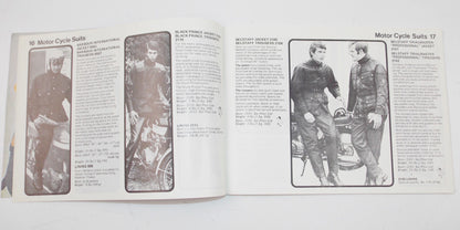 1972 THE WORLD LEWIS LEATHERS CATALOG 1972 50TH EDITION BSA TRIUMPH NORTON CAFE - MotoRaider