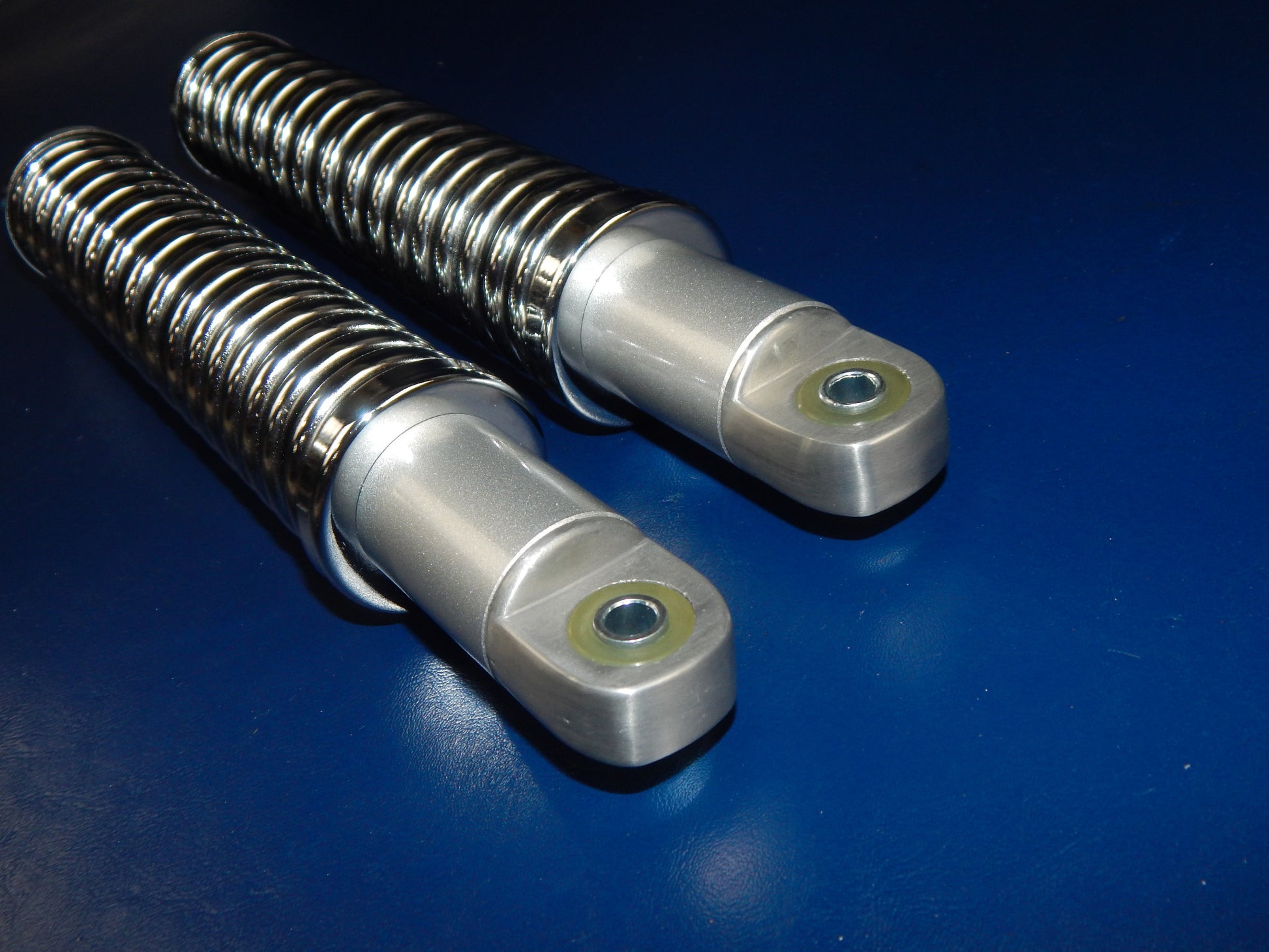 1pr MOTORCYCLE REAR SHOCKS SUSPENSION L=12.5" ZUNDAPP 50 GS 100 REPLICA VINTAGE - MotoRaider